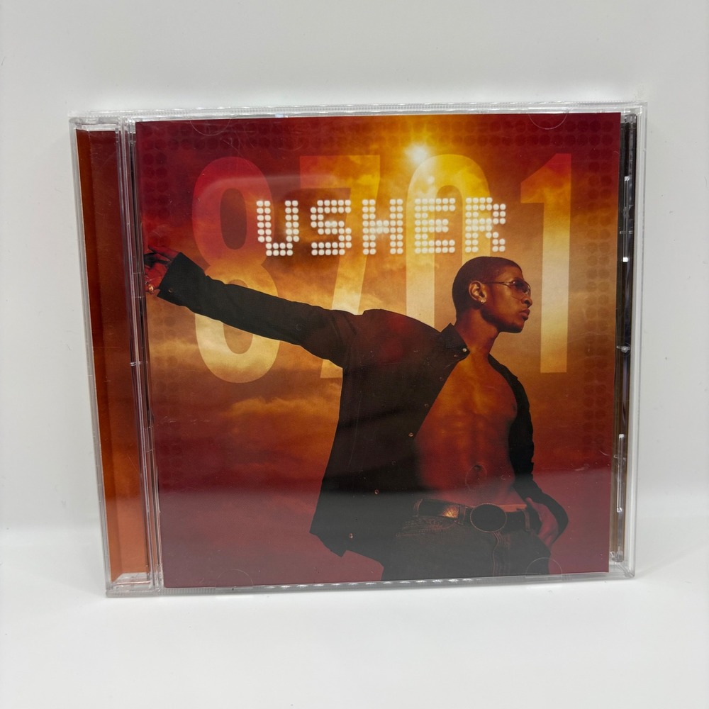 Usher 8701 CD Album 2001 Arista Records R&B Soul Good Condition U Remind Me